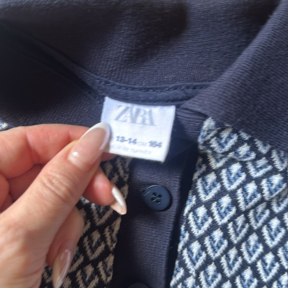 ZARA COLLARED DRESS - Picture 3 of 4